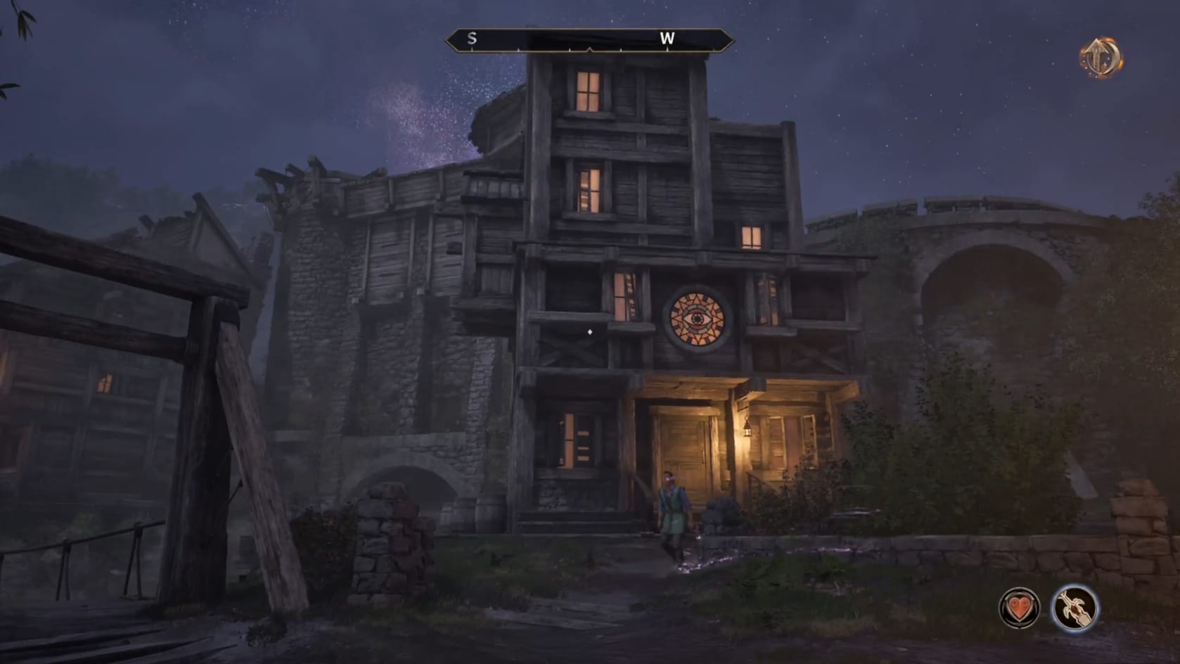 The Bravil Mages Guild at Night