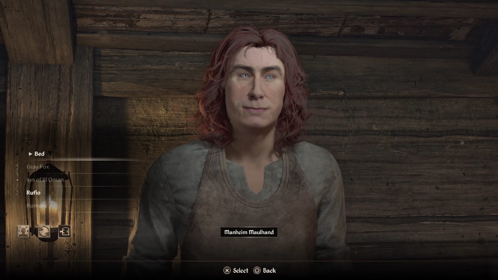 Manhiem Maulhand offers a bed within the Inn of Ill Omens.