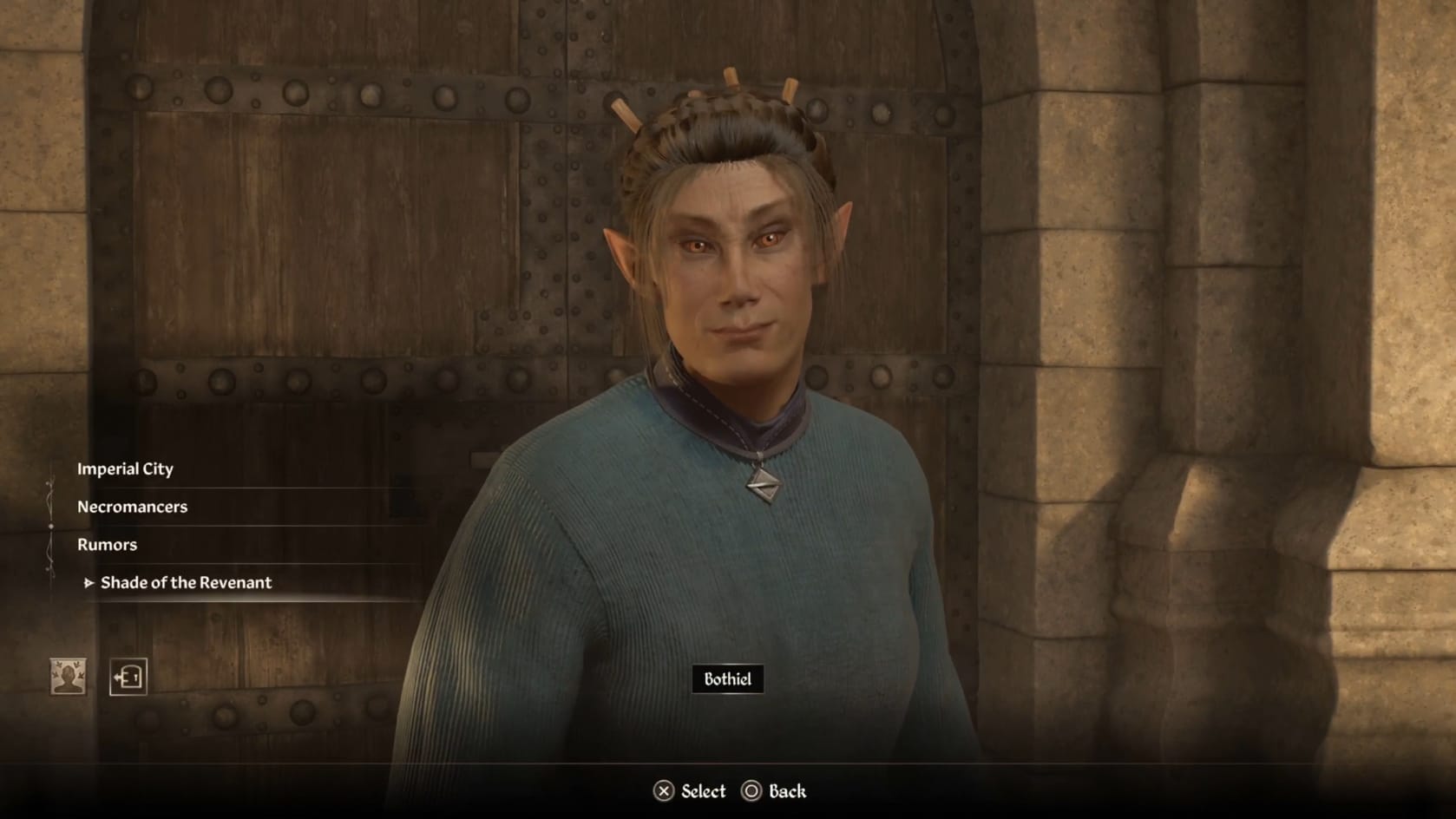Asking Bothiel about the Shade of the Revenant Celestial Event