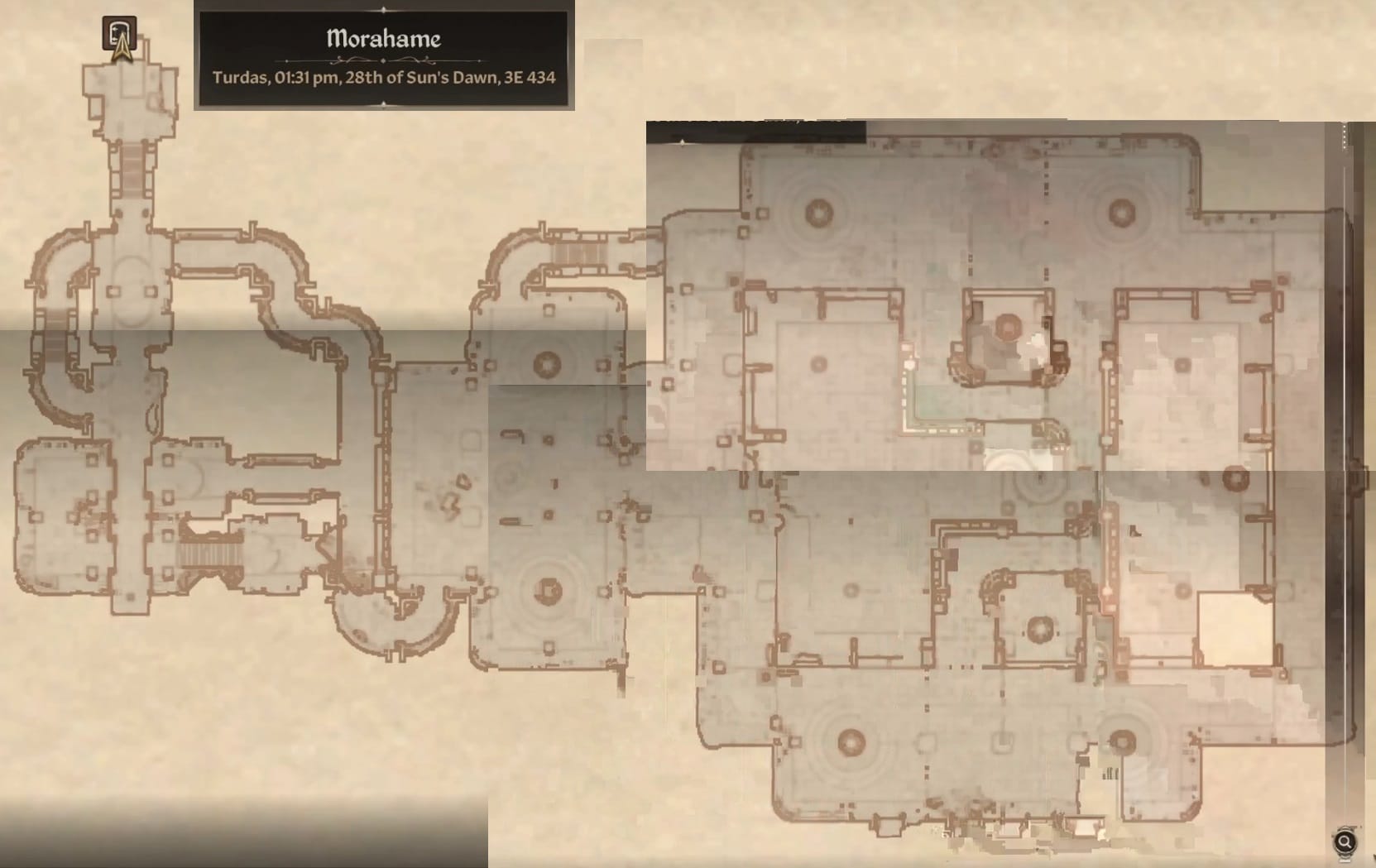 The map of Morahame