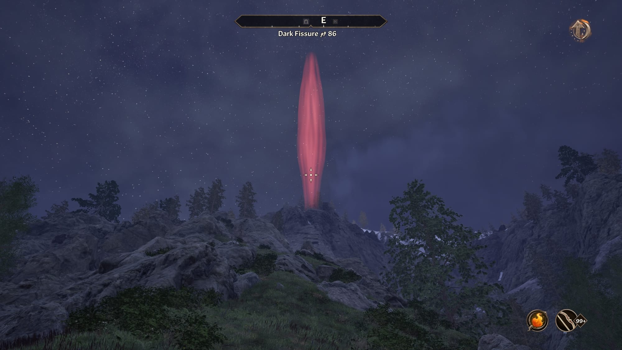 The Shade of the Revenant over the Dark Fissure