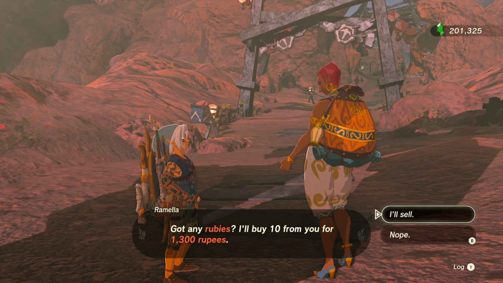 Ramella offers 1,300 rupees for 10 Rubies