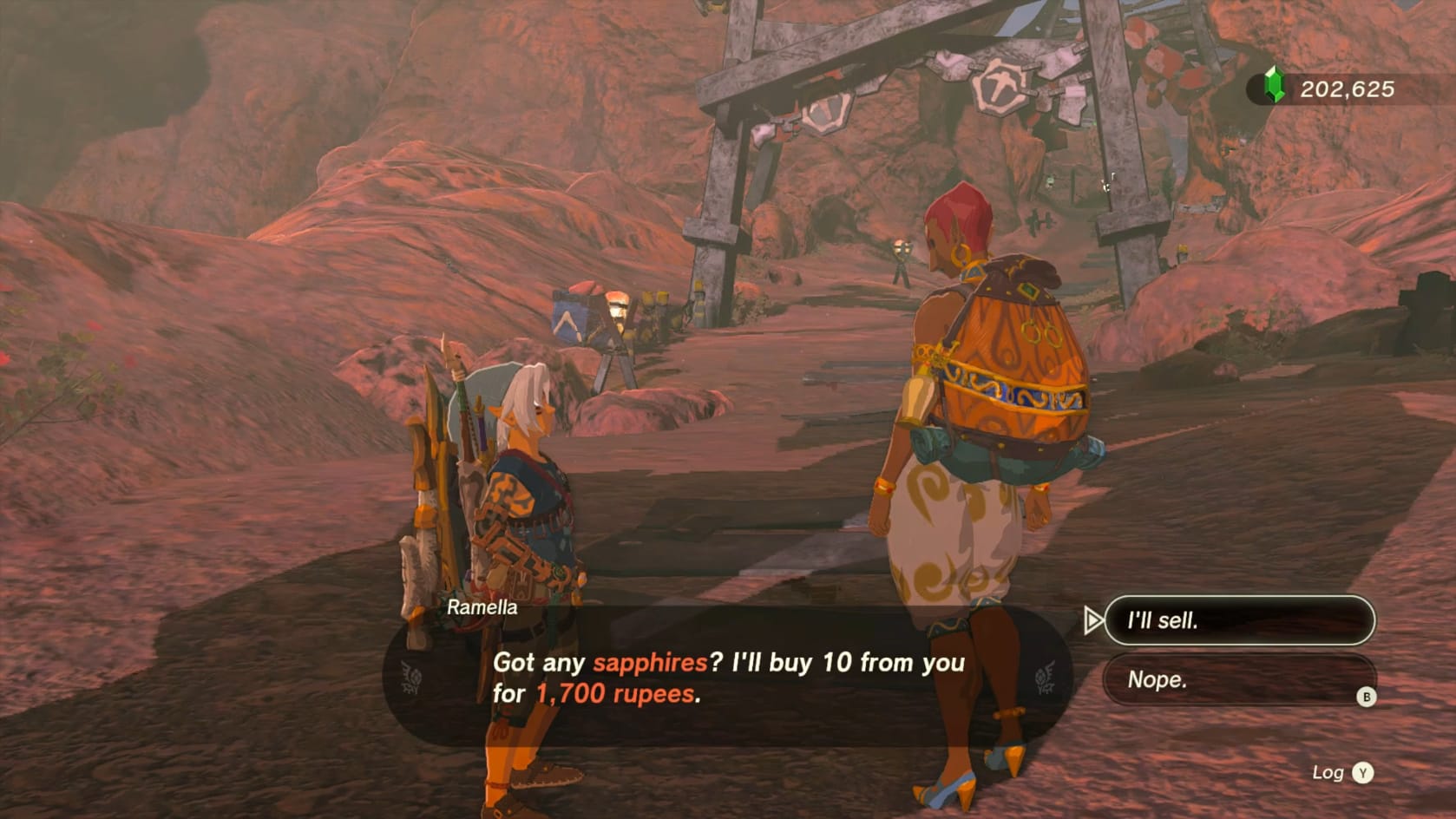 Ramella offers 1,700 rupees for 10 Sapphires