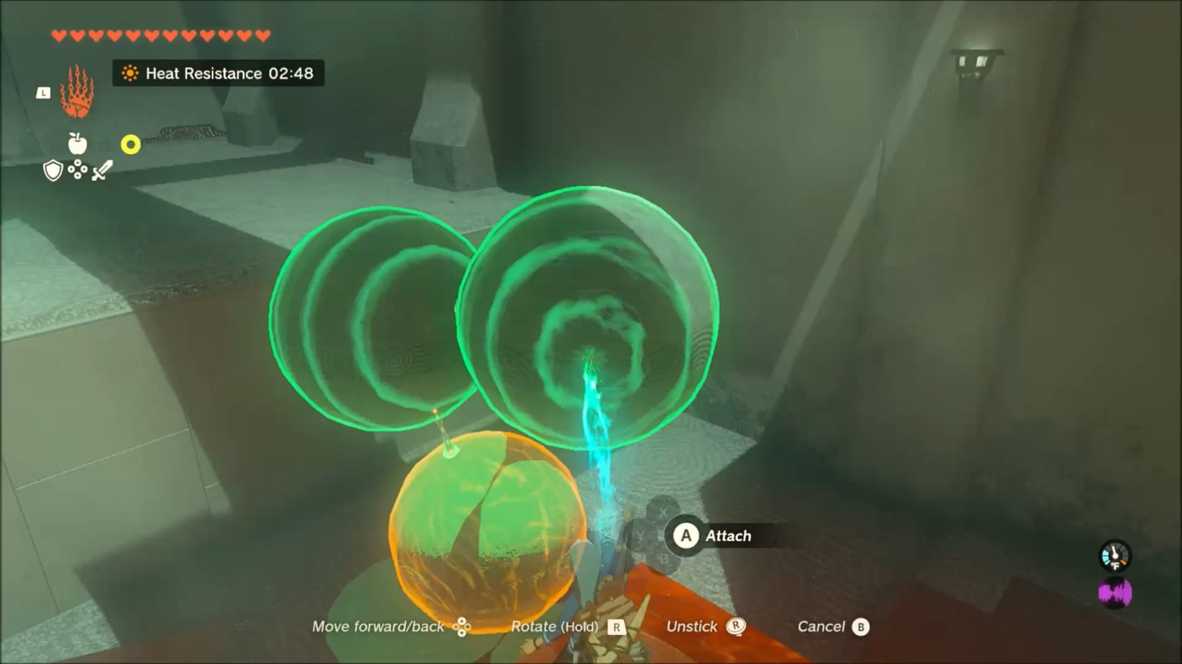 Link connecting all three Sphere with Ultrahand
