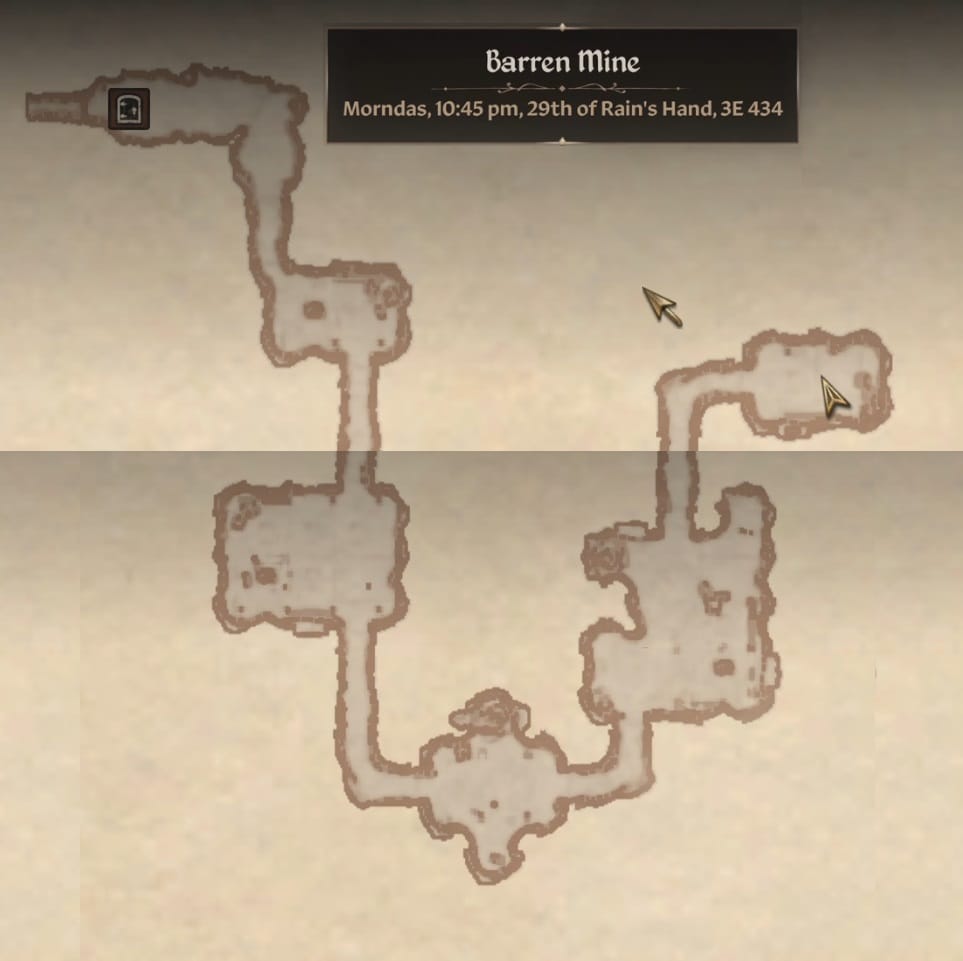 Barren Mine Map