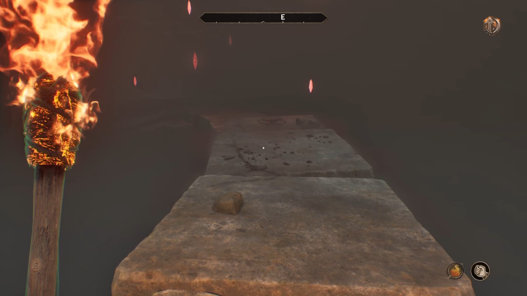 Within the Test of Perception with a Pressure Trap visible on the ground.
