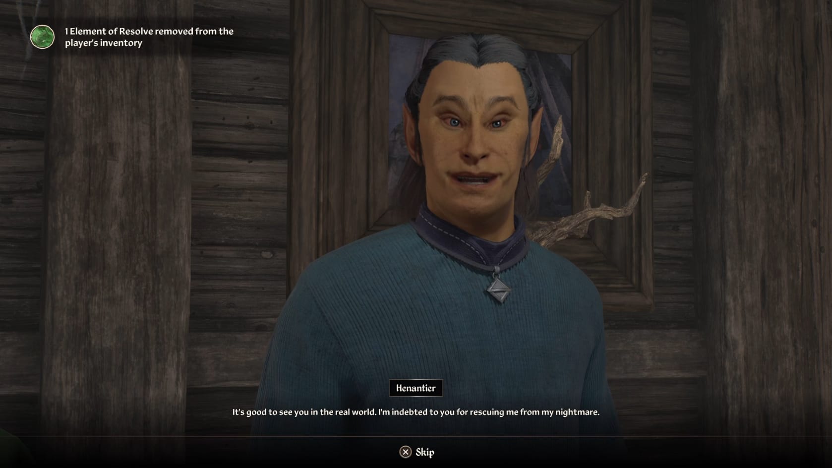 Talking to Henantier in reality