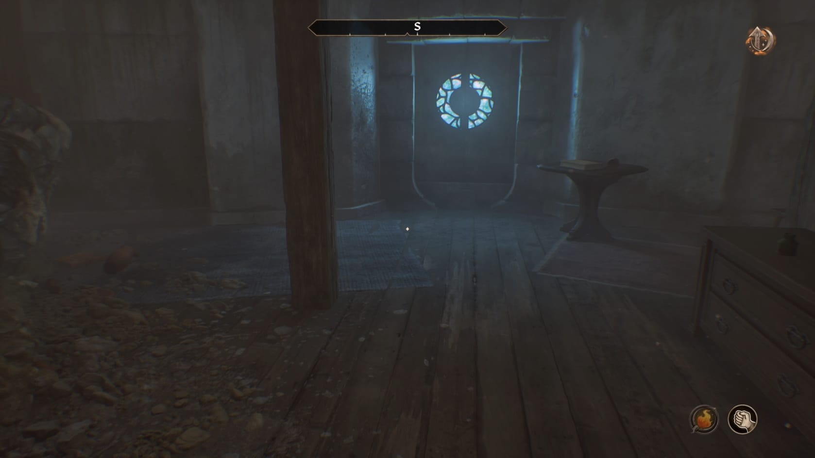 The entrance to the Test of Perception
