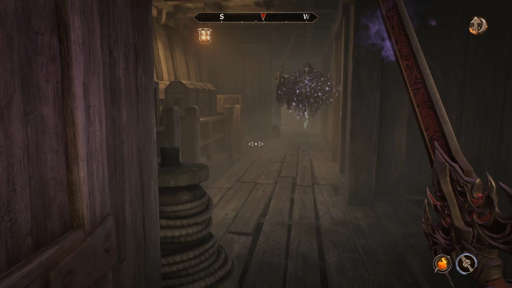 The second Spectral Sailor on the Mid Deck of the Serpent's Wake
