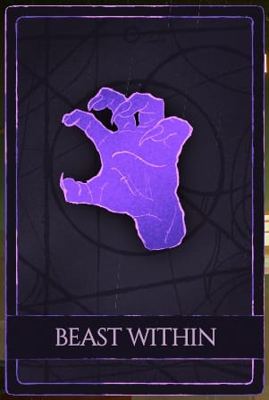 The Beast Within Card