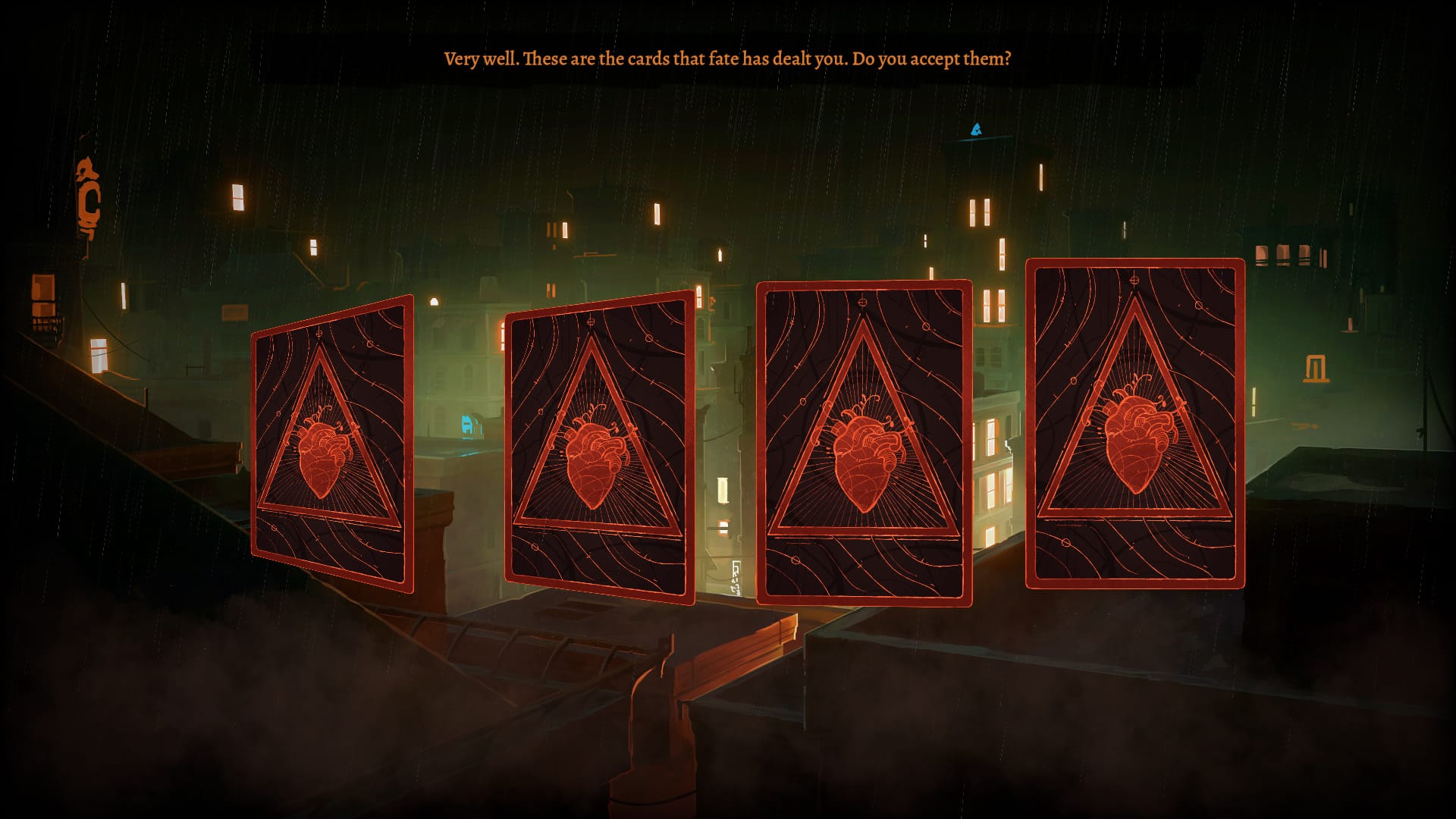 The 4 cards that finalize your choices