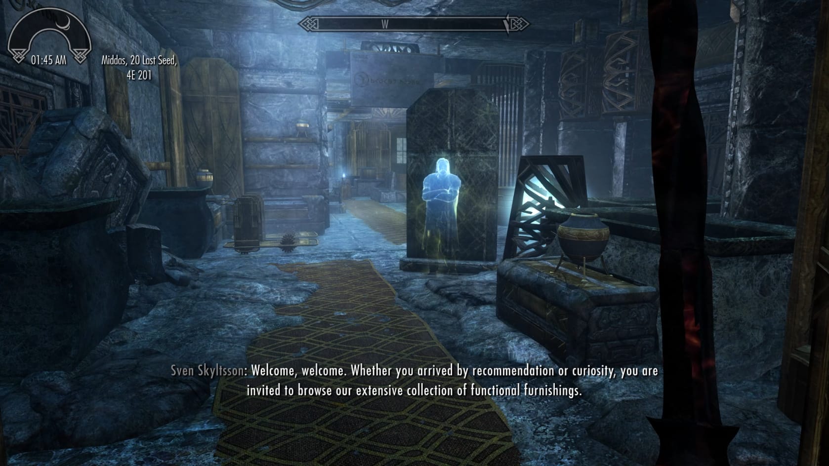 Your virtual guide, Sven Skyltsson, introduces himself