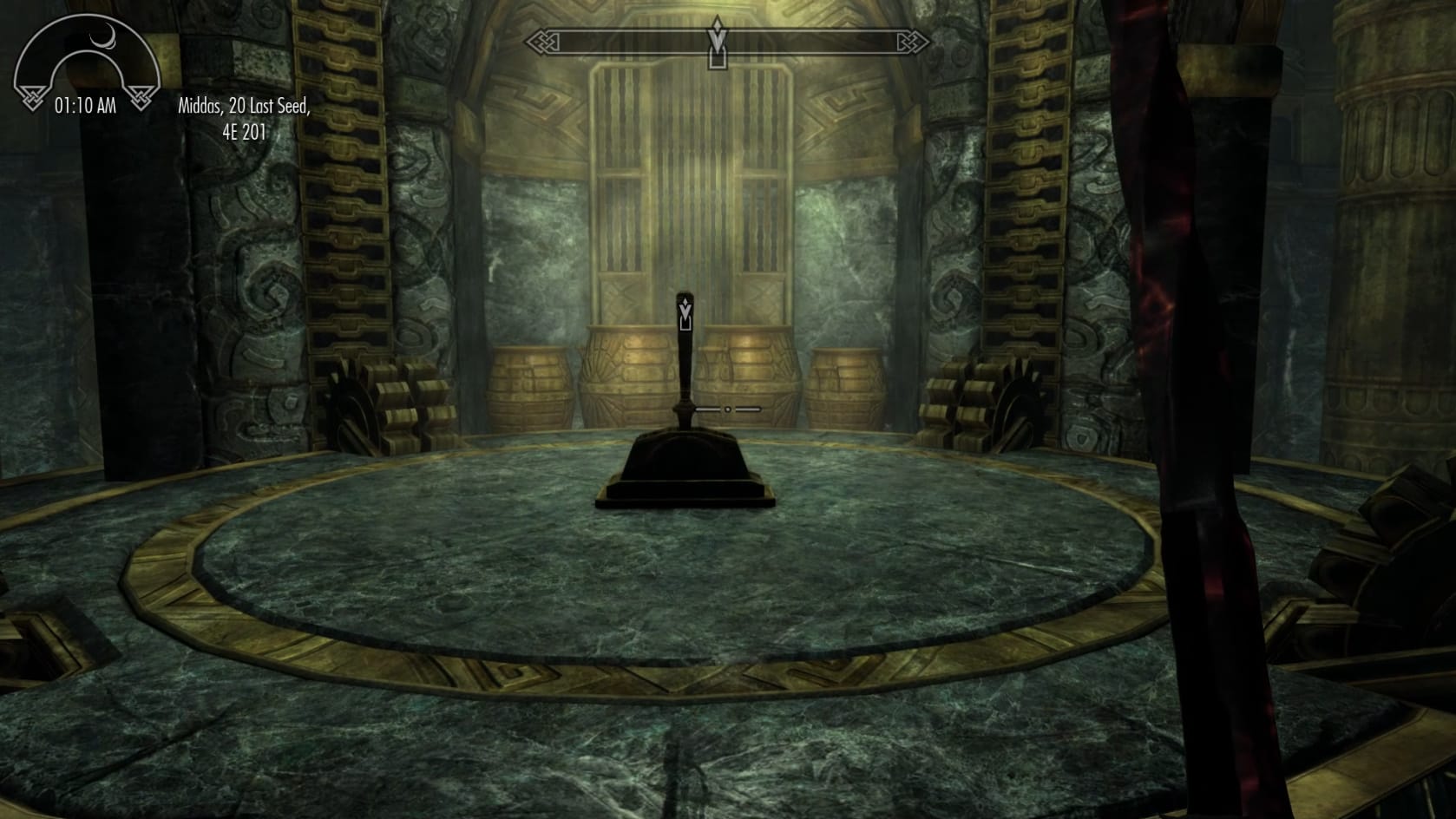 The elevator down to the Storereach Workshop