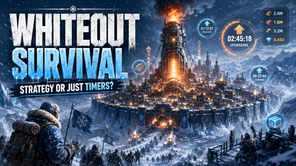 Whiteout Survival Review: Strategy, Survival, and the Tyranny of the Timer