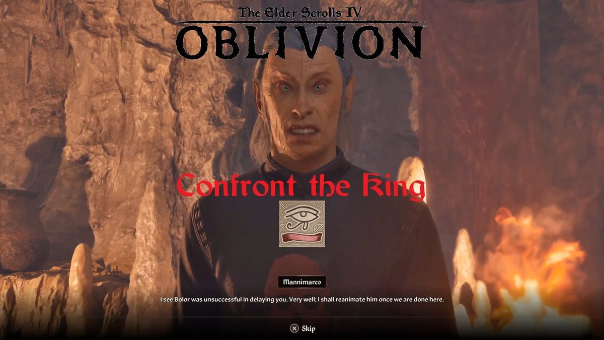 Oblivion Remastered: Mages Guild – Confront the King Guide