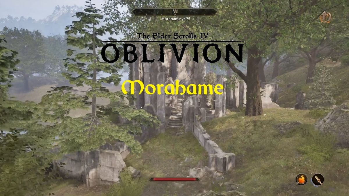 The ruins of Morahame