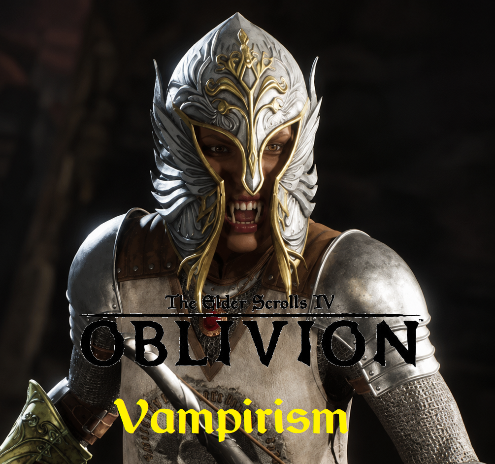 A Vampiric Hero in Elder Scrolls IV: Oblivion