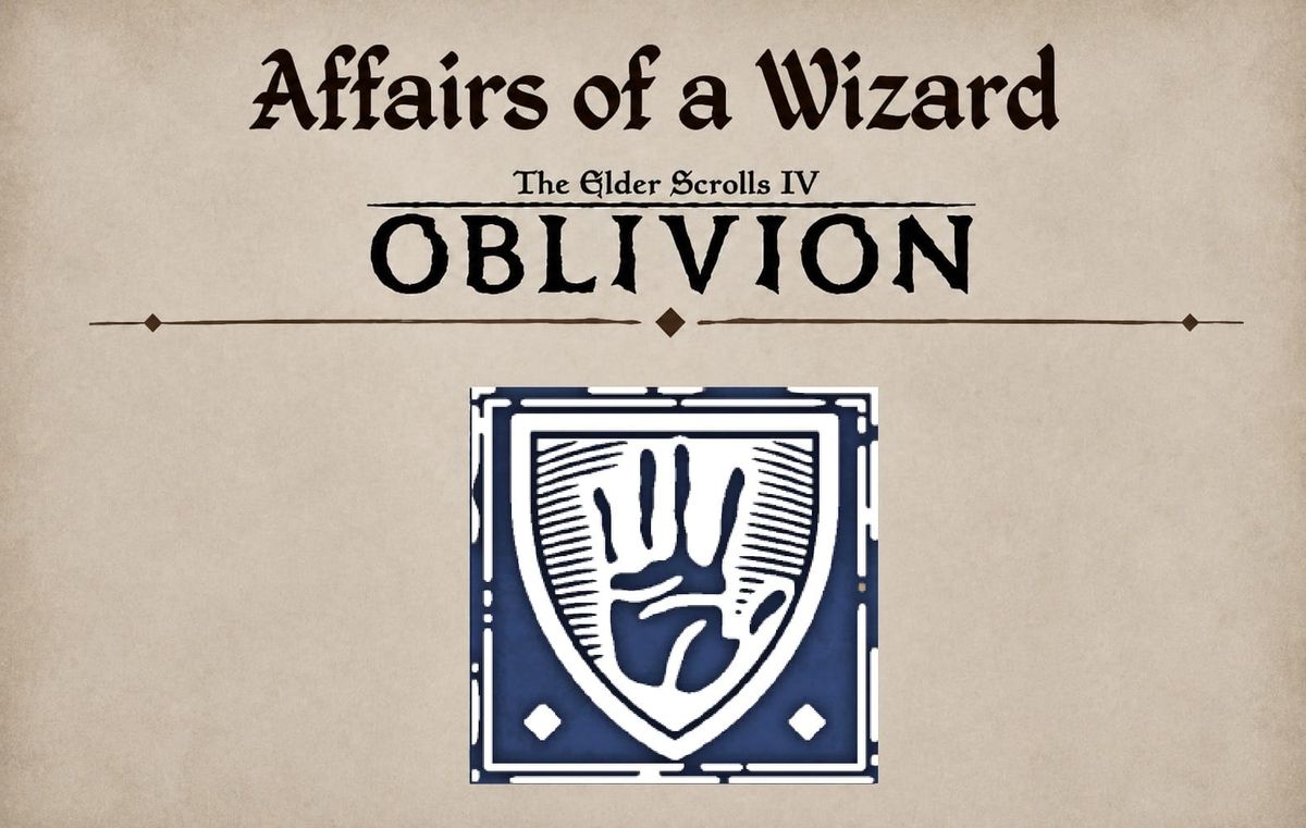 Oblivion Remastered – Dark Brotherhood – Affairs of a Wizard