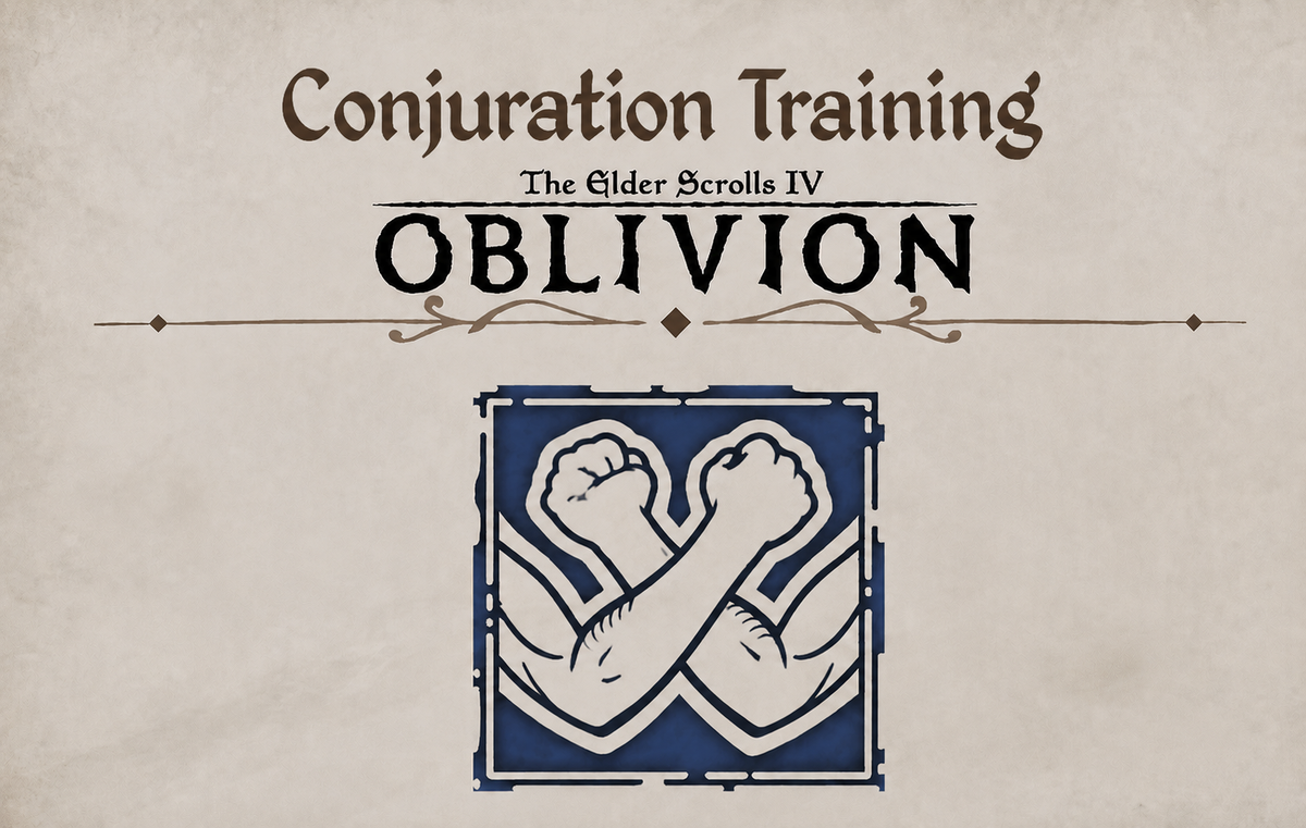 Oblivion Remastered: Conjuration Training Guide