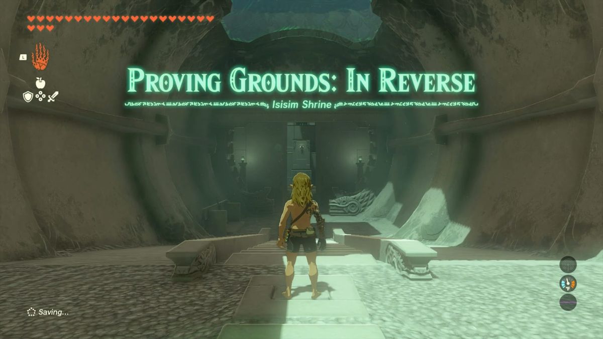 Link inside Proving Grounds: In Reverse
