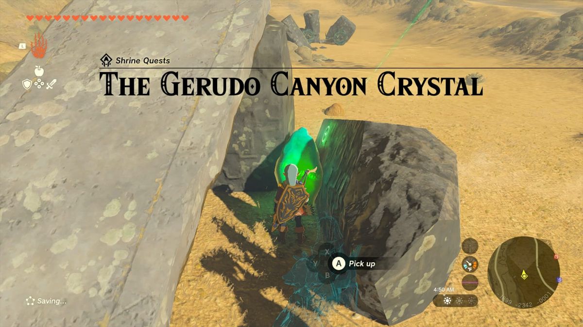 Legend of Zelda: Tears of the Kingdom – The Gerudo Canyon Crystal + Rakakudaj Shrine Guide