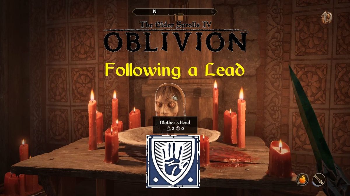 Oblivion Remastered – Dark Brotherhood – Following A Lead Guide