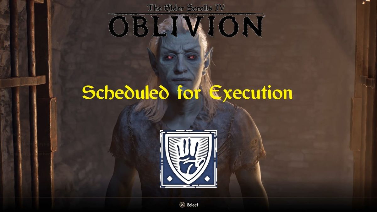 Oblivion Remastered: Dark Brotherhood – Scheduled for Execution