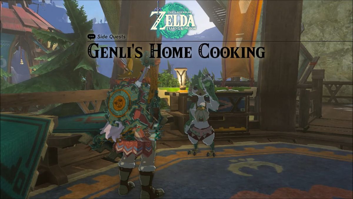 Legend of Zelda: Tears of the Kingdom – Side Quest – Genli’s Home Cooking