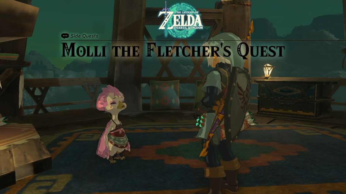 Legend of Zelda: Tears of the Kingdom – Side Quest – Molli The Fletcher’s Quest Guide