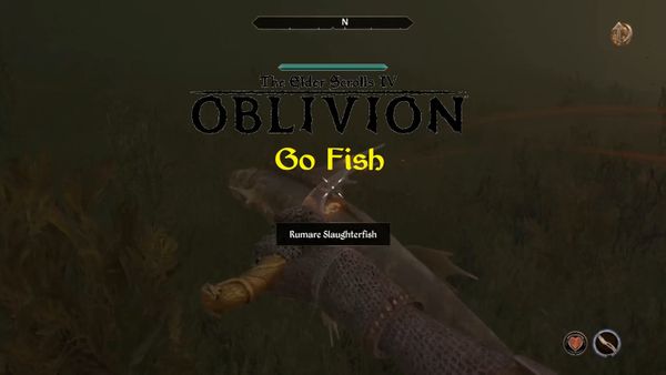 The Hero attack a Slaughterfish
