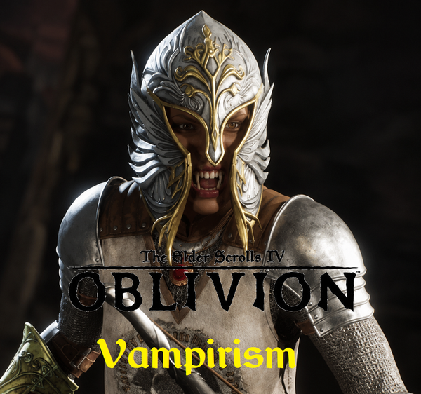A Vampiric Hero in Elder Scrolls IV: Oblivion