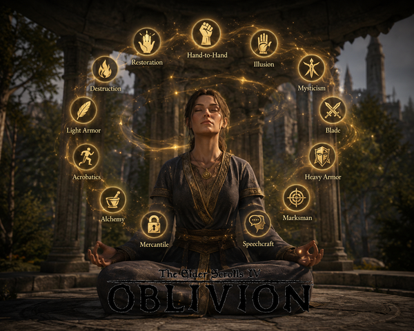 Oblivion Remasted: Master Skill Trainers Guide