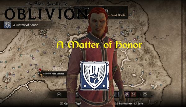 Oblivion Remastered: Dark Brotherhood – A Matter of Honor Guide