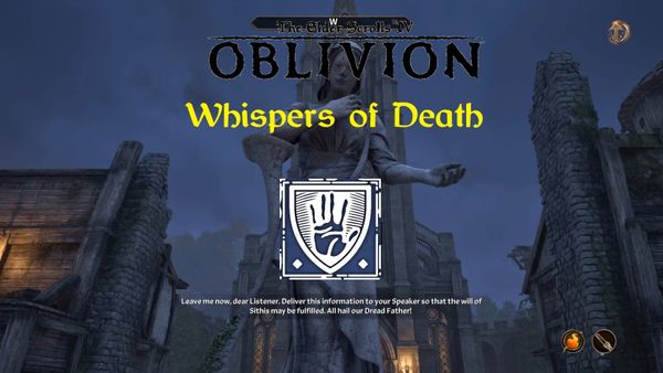 Oblivion Remastered: Dark Brotherhood – Whispers of Death