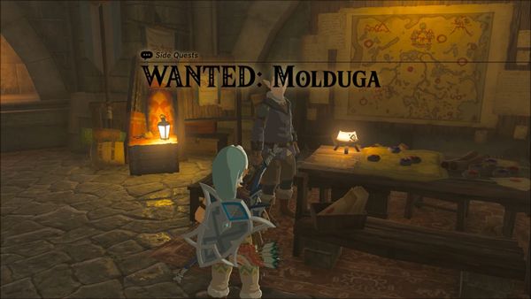 Legend of Zelda: Tears of the Kingdom – Side Quest – Wanted: Molduga