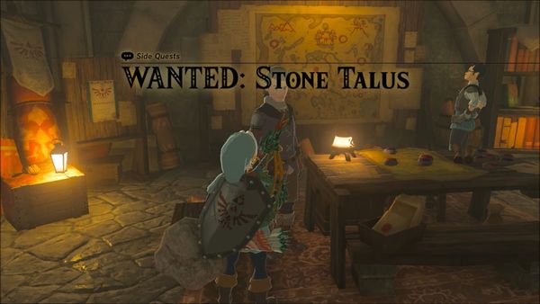 Legend of Zelda: Tears of the Kingdom – Side Quest – Wanted: Stone Talus