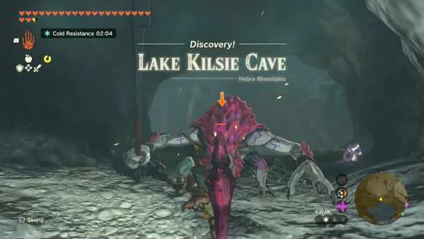 Legend of Zelda: Tears of the Kingdom – Lake Kilsie Cave Guide