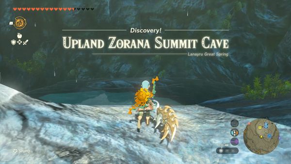 Legend of Zelda: Tears of the Kingdom – Upland Zorana Summit Cave Guide