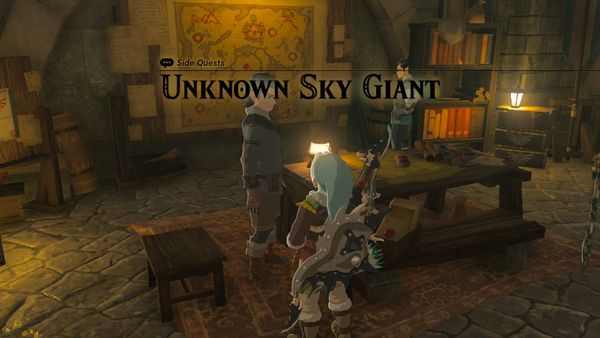 Legend of Zelda: Tears of the Kingdom – Side Quest – Unknown Sky Giant Guide