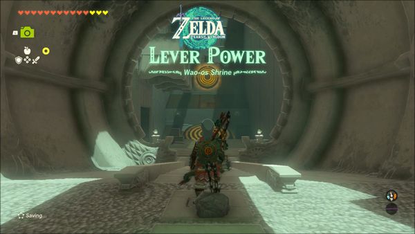 Legend of Zelda: Tears of the Kingdom – Wao-os Shrine: Lever Power Guide