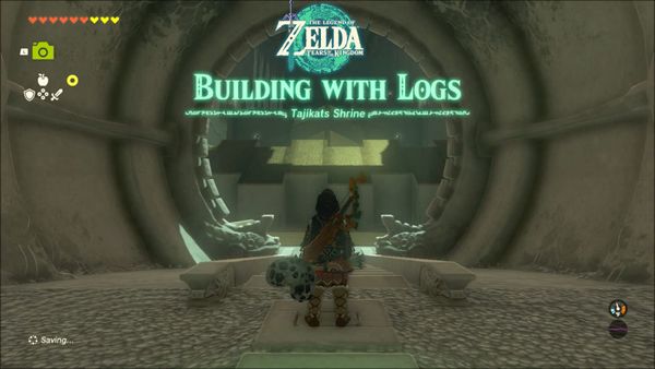 Legend of Zelda: Tears of the Kingdom – Tajikats Shrine: Building With Logs Guide