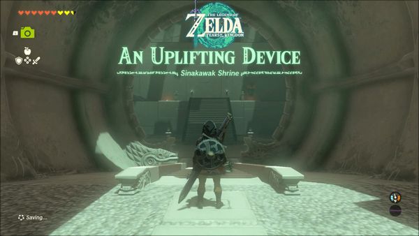 Legend of Zelda: Tears of the Kingdom – Sinakawak Shrine: An Uplifting Device