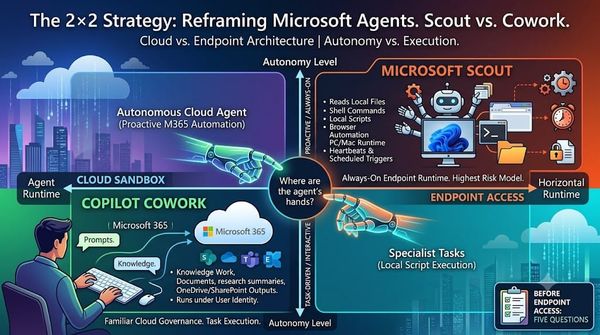 Microsoft Scout vs Copilot Cowork: where should enterprise AI agents actually run?