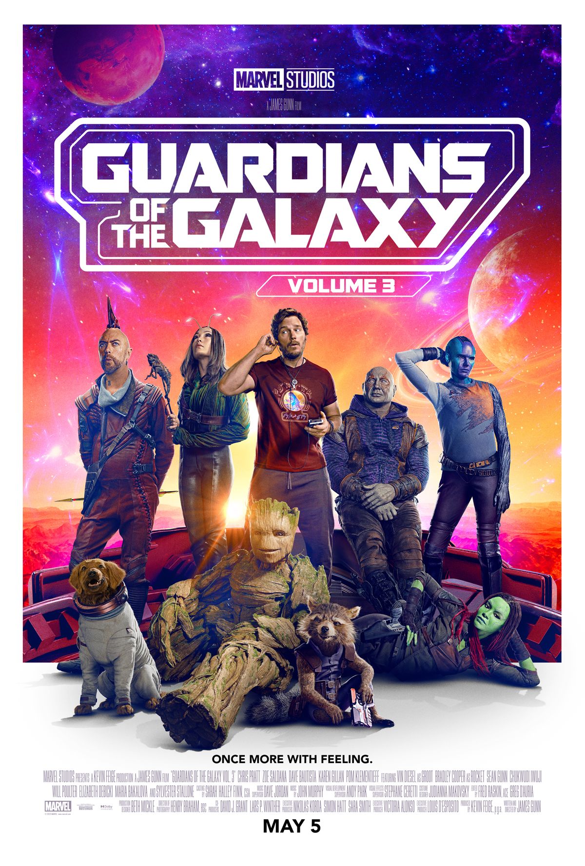 Marvel Debuts New "Guardians of the Galaxy Vol. 3" Trailer During the Super Bowl