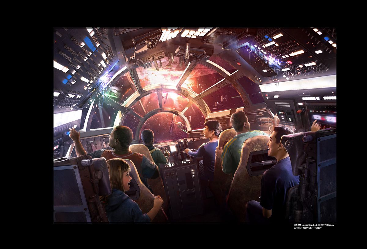 New Details on the Millennium Falcom Attraction