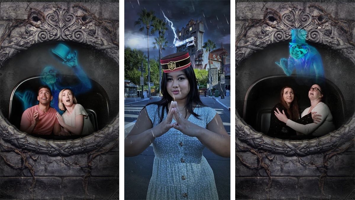Disney Debuts New Dynamic Haunted Mansion On-Ride Photo and Tower of Terror Lens