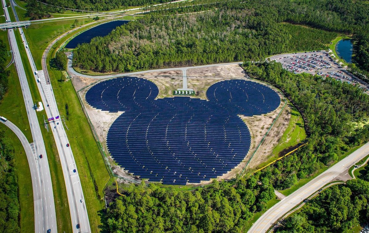 Disney Adds More Solar Power to Their Resorts Around the World