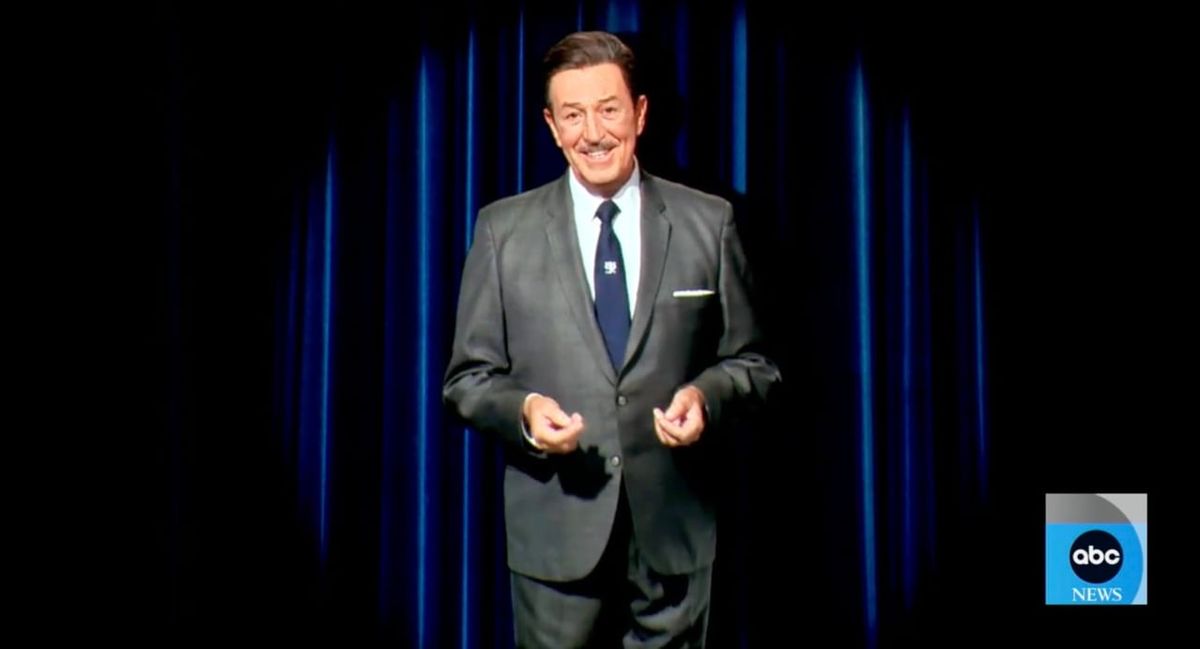FIRST LOOK: Walt Disney Hologram at Disney100 Exhibition