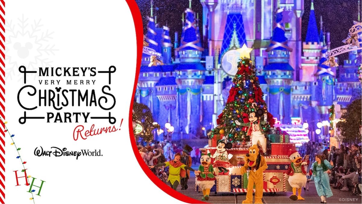 Mickey’s Very Merry Christmas Party, Holiday Favorites Return to Disney World
