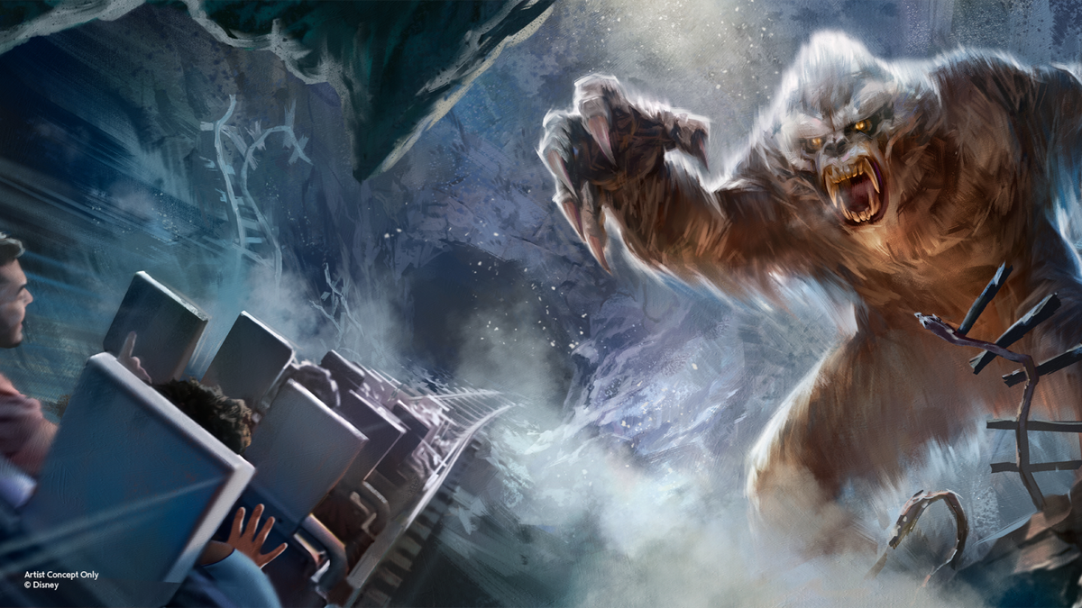 Yeti Audio-Animatronic Coming Back to Life Inside Expedition Everest